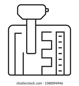 auto transmission gearbox vector icon design