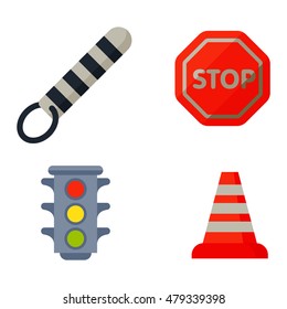 Auto transport motorist icons symbols and equipment auto transport symbols vector