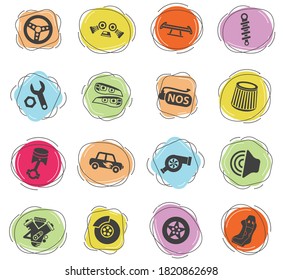 ajuste automático de iconos web para el diseño de la interfaz de usuario