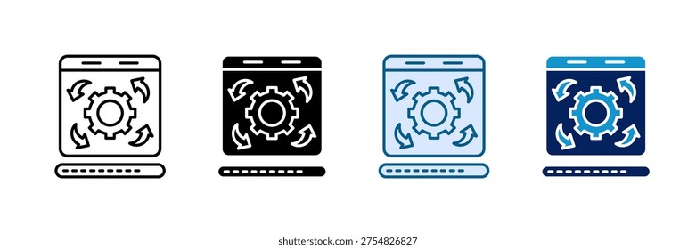 Auto Update Icon Set Multiple Style Collection