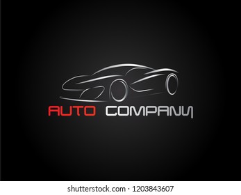 auto vector design, car concept automotive topics vector logo design template
