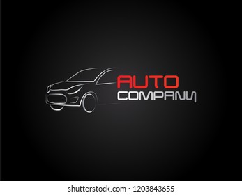 auto vector design, car concept automotive topics vector logo design template
