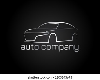 auto vector design, car concept automotive topics vector logo design template
