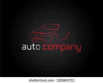 auto vector design, car concept automotive topics vector logo design template
