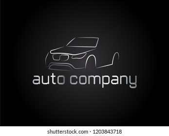 auto vector design, car concept automotive topics vector logo design template
