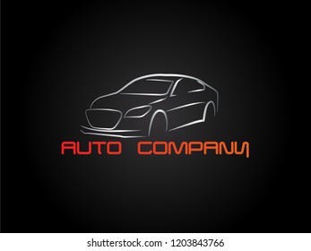 auto vector design, car concept automotive topics vector logo design template
