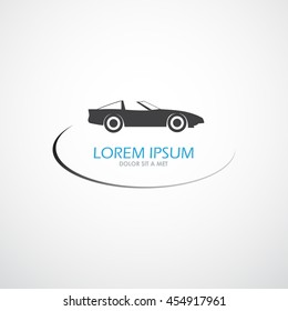 Auto vector logo. Symbol for auto shop or car