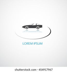Auto vector logo. Symbol for auto shop or car