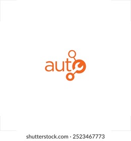 auto wordmark hub pliers connection logo