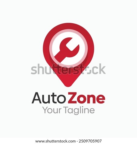 Auto Zone Logo Design Template. Good for Business, Agency, Community and Organization