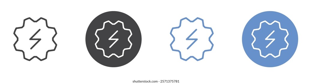 Autoapps icon vector symbol outline sign