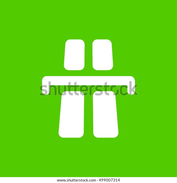 Autobahn Icon Stock Vector Royalty Free