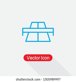 Autobahn Icon Vector Illustration Eps10