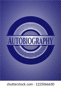 Autobiography jean background