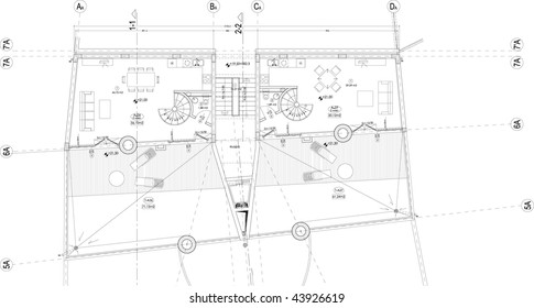 autocad apartment drawing