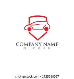 Autocar logo icon vector illustration template design