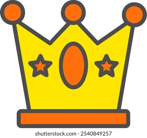 AutocratVector Icon Outline Filled Style