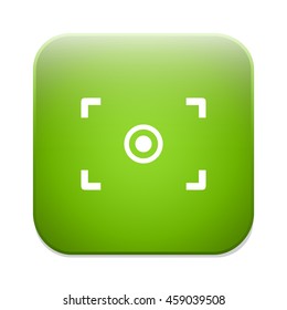 Autofocus icon. Photo camera settings