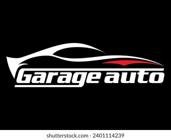 autogarage idea vector logo design