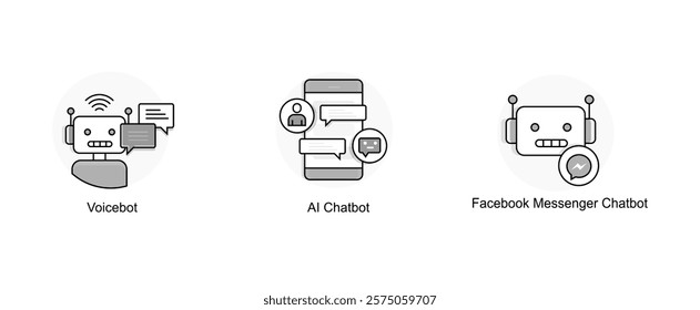 Automated Assistance Solutions. AI engagement, Messenger chatbot, CRM integration, voicebots, intelligent customer interaction, customer engagement, business tools