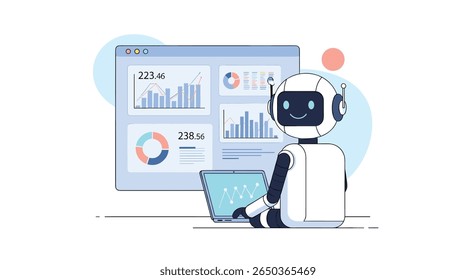 Automated data analysis robot enhancing business insights through advanced analytics