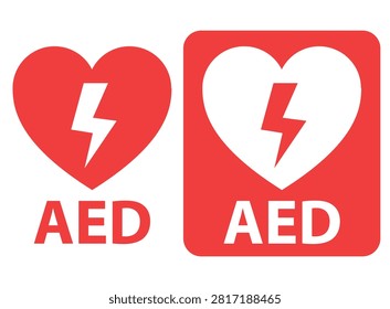 Automated External Defibrillator AED Icon vector