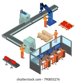 Automotive Assembly Line Stock Vectors, Images & Vector Art | Shutterstock