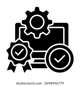 Automated Grading Icon Element For Design And Vector