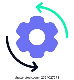 Automated Investing Icon can be used for uiux, web, app, infographic, etc