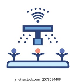 Automated irrigation system for efficient watering