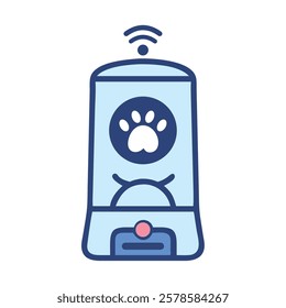 Automated pet feeder with Wi Fi connectivity