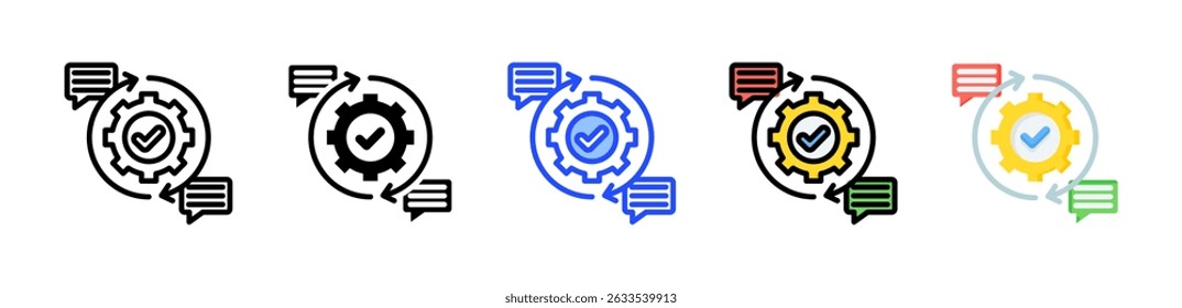 Automated Response Icon Collection With Multiple Styles