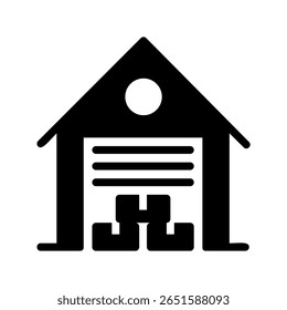 O Santuário Automatizado. ícone Soluções de Smart Warehouse