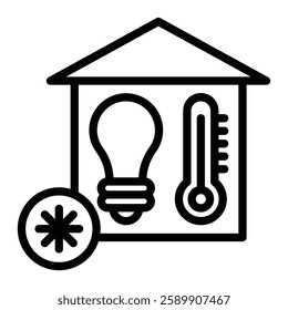 Automated Scenes Vector Line Icon Design For Persoanl And Commercial Use