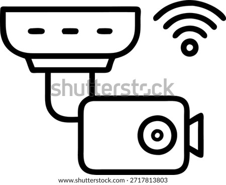Automated Smart Home Security concept as A glossy background depicting an automated smart home security system with digital cameras and sensors providing ample copy space. The scene conveys achievement in home security automation. in Photo Stock Concept , copy space for advertisement or banner with Photo Realistic as high Quality Detail --ar 7:2