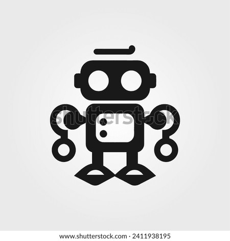 Automated system icon - Simple Vector Illustration