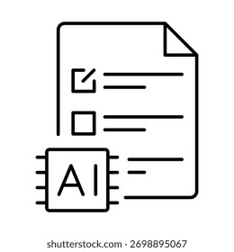 Tarefa automatizada - Simplificando tarefas repetitivas usando IA para aumentar a eficiência e a produtividade em várias operações. Vetor editável.