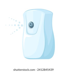 Automatic Air Freshener Device Illustration Vector