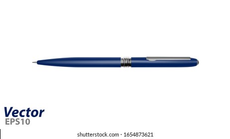 Automatic ball pen in the vector.