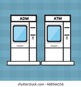 Automatic banking machine and Automatic Deposit Machine.