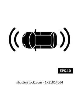Automatic Car Icon, Automatic Car Sign/Symbol vector