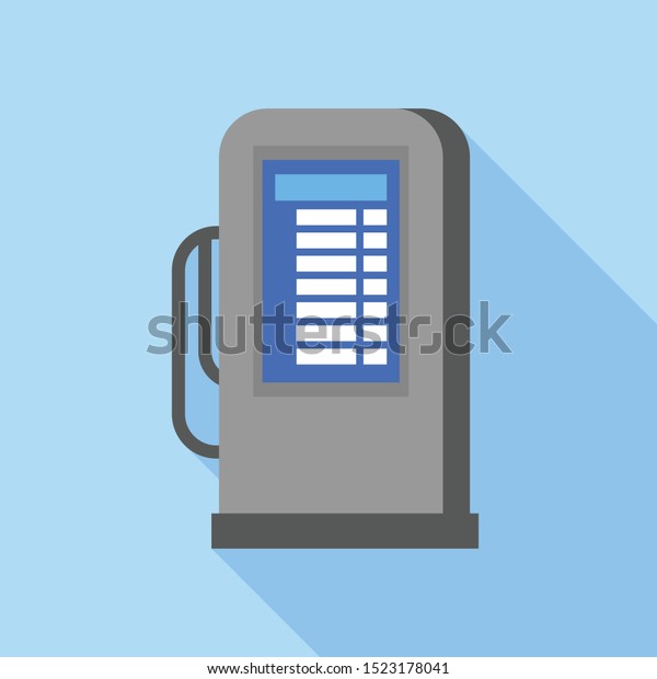 Automatic car wash icon. Flat illustration\
of automatic car wash vector icon for web\
design