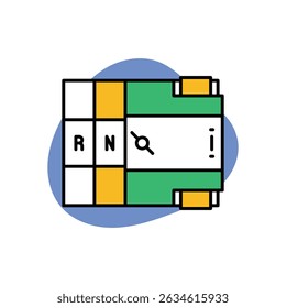 Automatic Changeover Icon vector stock illustration