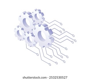 Sistema de tecnologia de rede de engrenagens automáticas