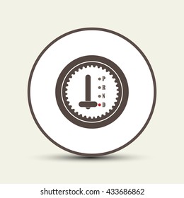 Automatic gear shift repair sign, , friction
