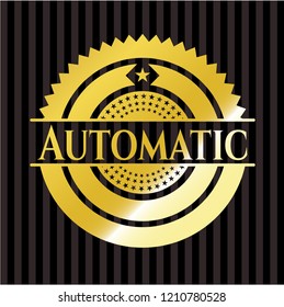 Automatic golden emblem