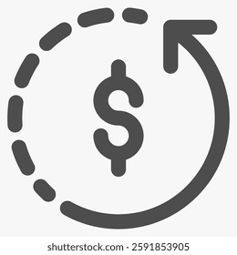 automatic payment, business and financial transaction icons