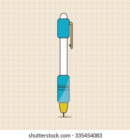 automatic pencil theme elements