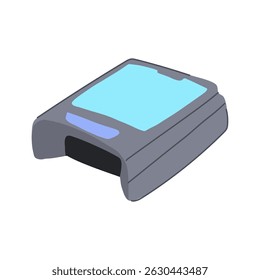 automatic pool cleaning robot cartoon. cleaner maintenance, efficiency convenience, innovation suction automatic pool cleaning robot sign. isolated symbol vector illustration