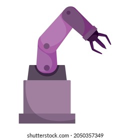 automatic robot arm icon style